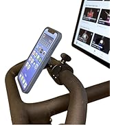 Maxby Magnetic Phone & Tablet Holder for Peloton Bike & Bike+ – Secure 360° Handlebar Mount for i...
