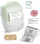 NIIMBOT B2 Label Maker Machine with Tape, 2 Inch Portable Thermal Label Printer with Fun APP for ...
