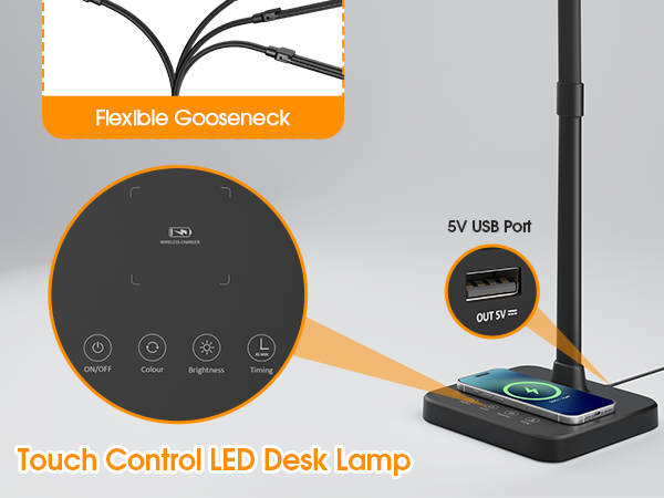 office desk accessories flexible desk light