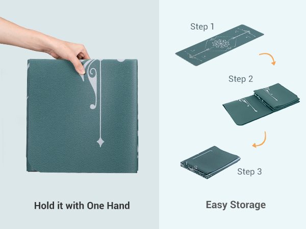 Avoalre Foldable Travel Yoga Mat