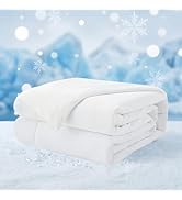 Luxe Linen Premium Cooling Comforter for Hot Sleepers King Size, Q-Max>0.47 All Season Cool Ultra...
