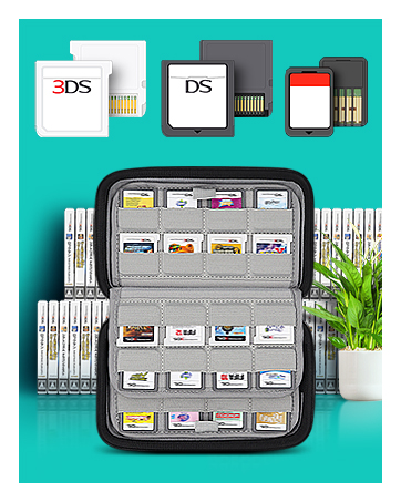 nintendo switch 3ds ds game card holder storage case
