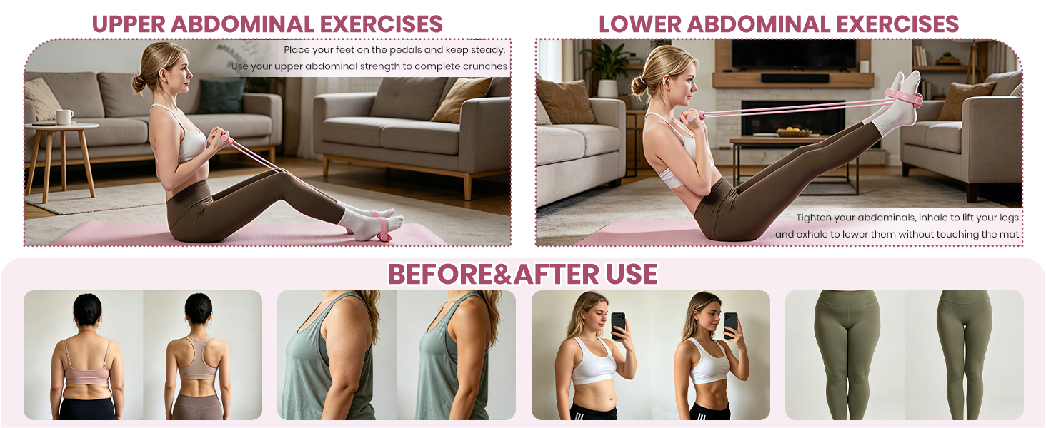 foot pedal resistance band