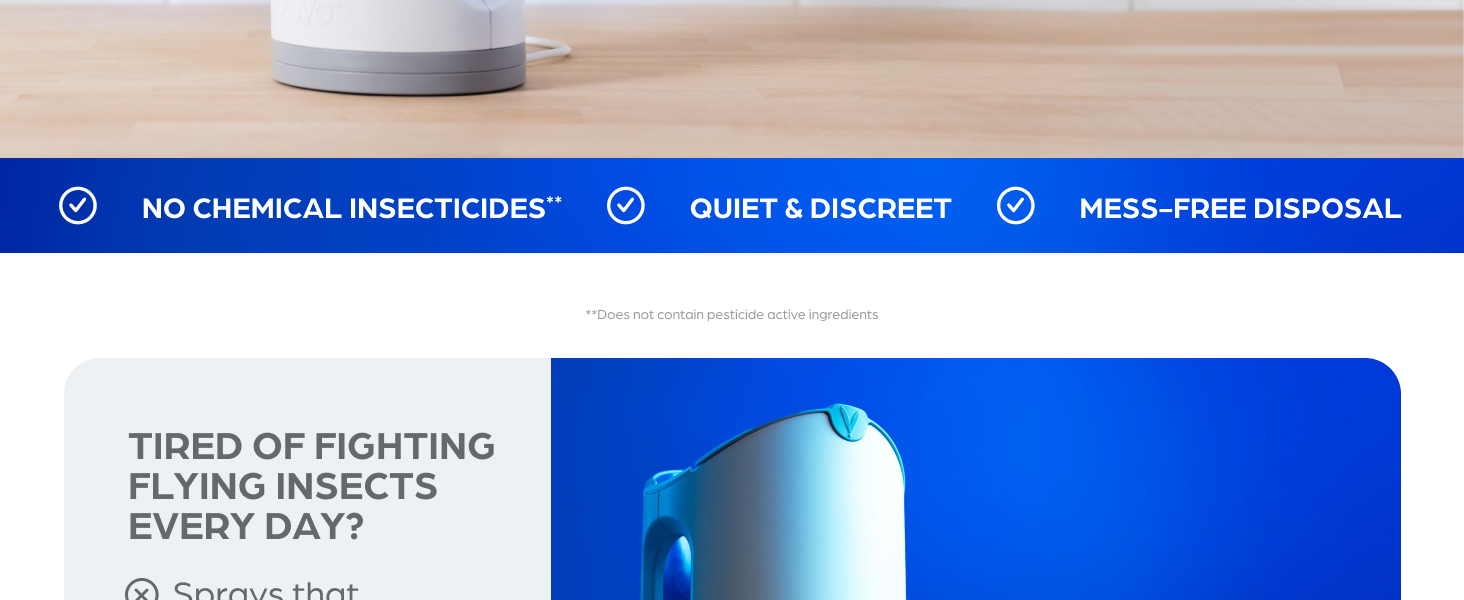 chemical free quiet and discreet mess free