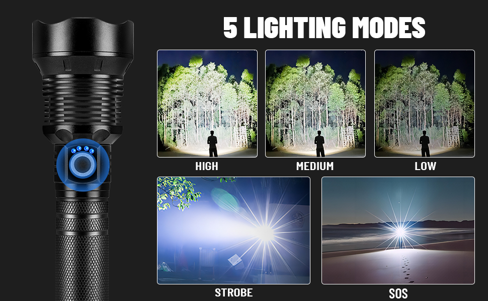 rechargeable flashlights