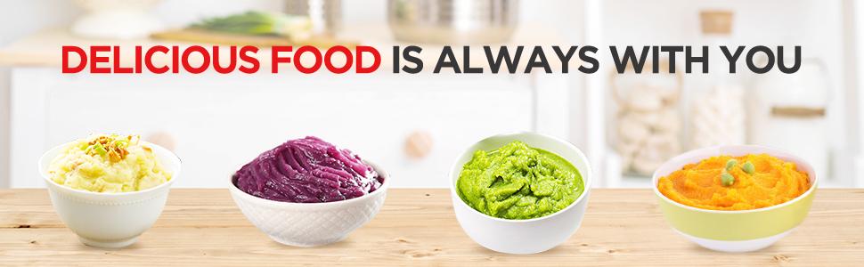 delicious food is always with you