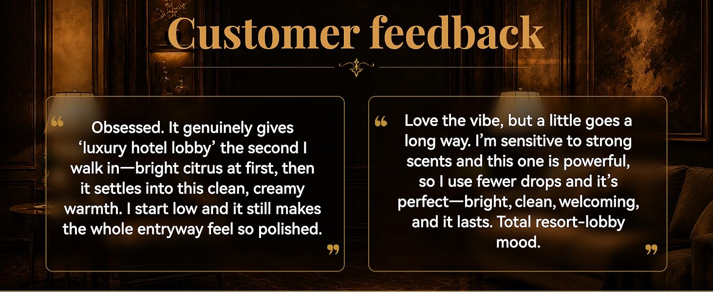 Customer feedback