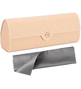 Vwmiss Hard Shell Eyeglass Case, Lightweight for Reading Glasses Large Frames, Travel Portable fo...