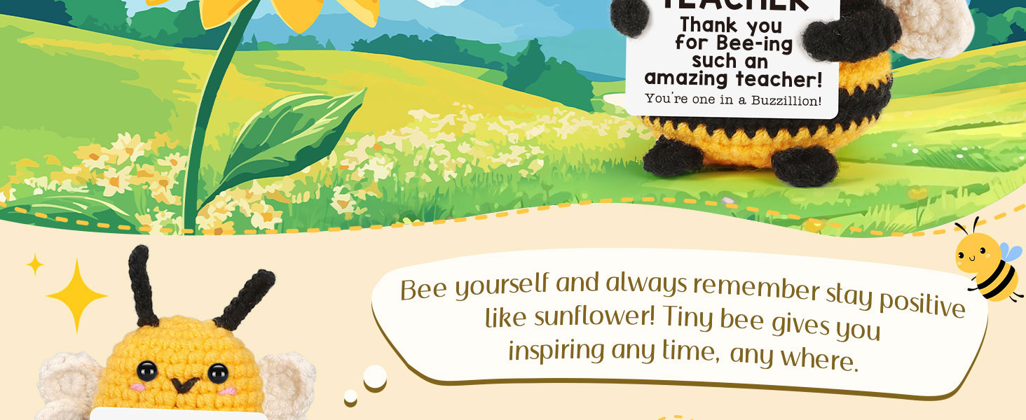 aunt auntie mothers day gifts from niece nephew to best aunt ever positive crochet bee animals