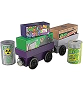 Zany Trains Series 1 - Wooden Train Set with Cargo - Compatible with All Wooden Train Sets - Wood...