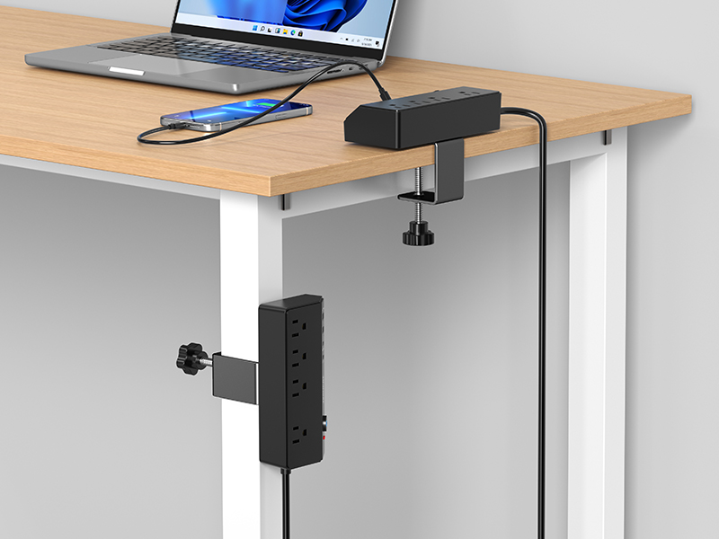 Desk Mount Power Strip