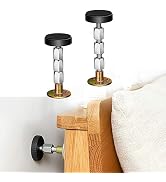 Krisler Adjustable Threaded Bed Frame Anti-Shake Tool, Headboard Stoppers, Bedside Headboards Pre...