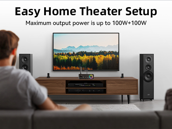 bluetooth amp;audio component amplifiers