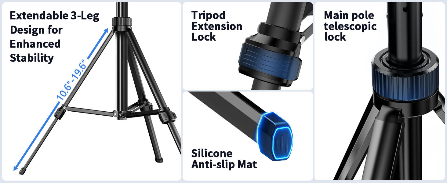 Main poletelescopic lock
