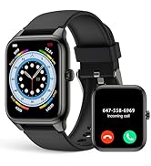 EGQINR Smart Watch, 1.78" AMOLED 368 * 448 HD Screen, 69 Sports Modes Fitness Tracker with Heart ...