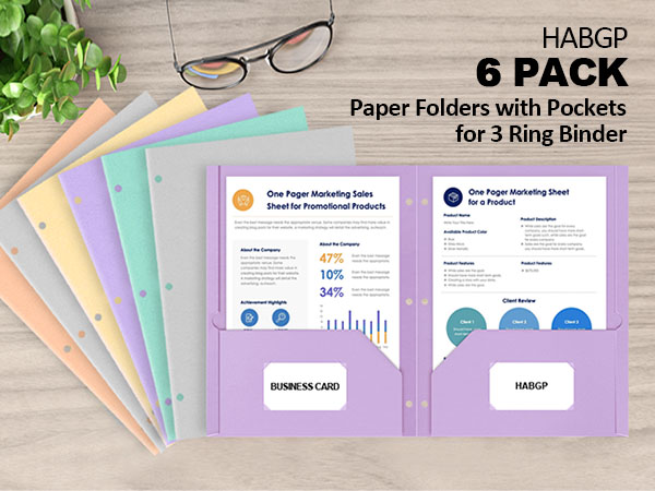 Two Pocket Folders