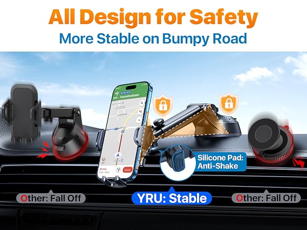 stable on bumpy road