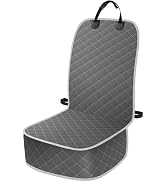 ELONGRIVER Dog Car Seat Covers, Waterproof Front Seat Cover for Dogs, Scratch-Proof, Nonslip Pet ...
