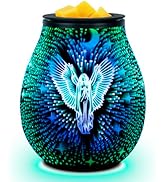 EQUSUPRO Wax Melt Warmer Wax Melter Wax Burner for Scented Wax Melts Electric Fragrance Warmer fo...