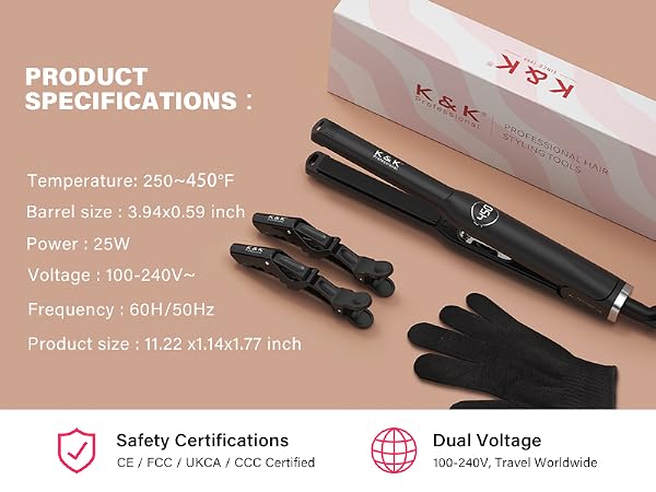Product specifications