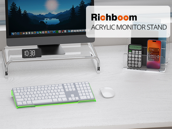 acrylic keyboard stand