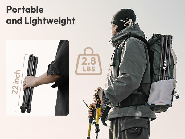 portable and Lightweight light stand tripod