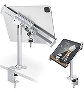 AboveTEK Anti Theft Locking Tablet Stand Holder - 360/320 POS Swivel - Lockable Tablet Security S...