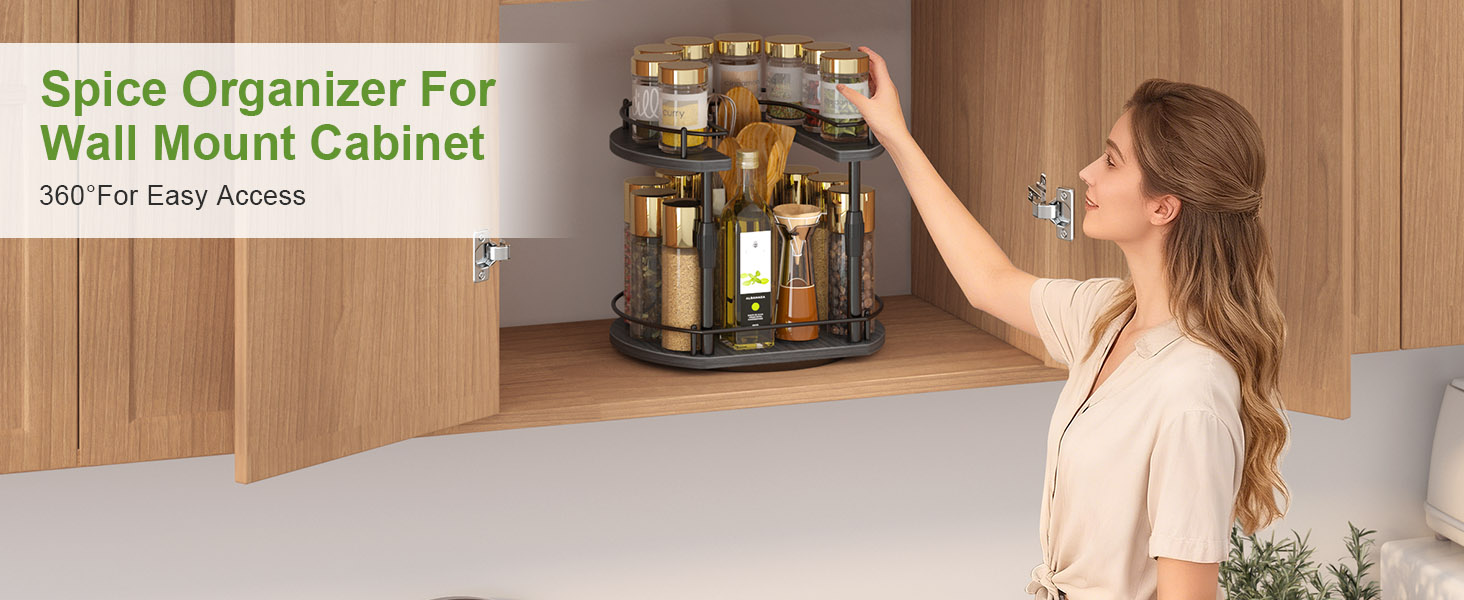spice rack for cabinet