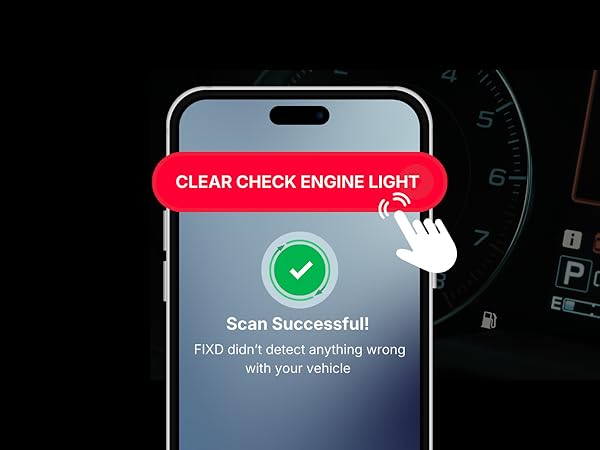 Fix and verify Car code reader and reset tool confirms whether repairs actually solved the problem