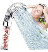 Nosame Shower Head, Filter Filtration High Pressure Water Saving 3 Mode Function Spray Handheld S...