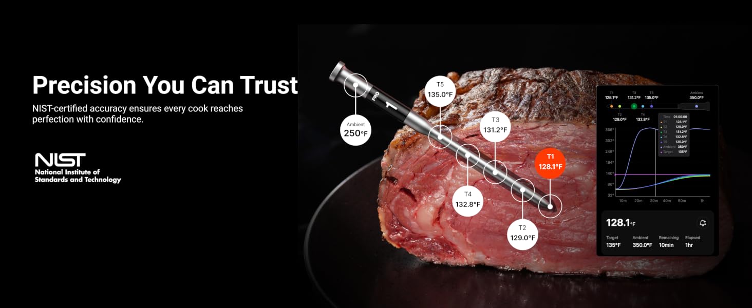 meat thermometer digital wireless meat thermomete food thermometer oven cooking thermometer
