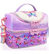 RHCPFOVR Kids Lunch Bag - Double - Decker Cooler Insulated Lunch Box for Boys Girls Women,Washabl...