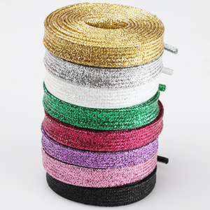 Colorful Sequin Shoelaces