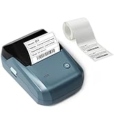 2 Inch Label Printer B1 with Tape, Wireless Bluetooth Portable Sticker Maker, Small Business Ther...