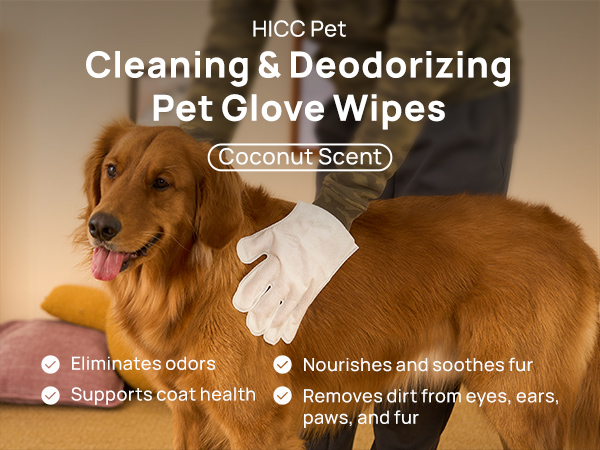 dog wipes cleaning deodorizing