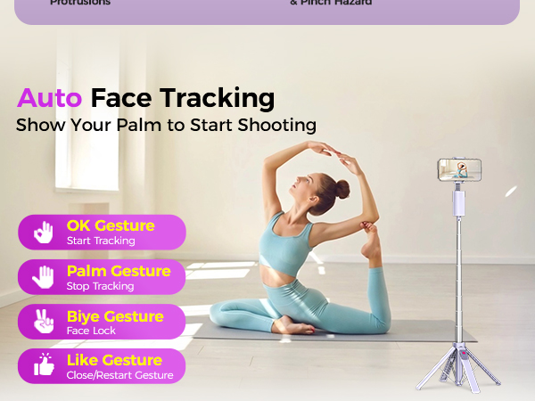 Auto Face Tracking Tripod
