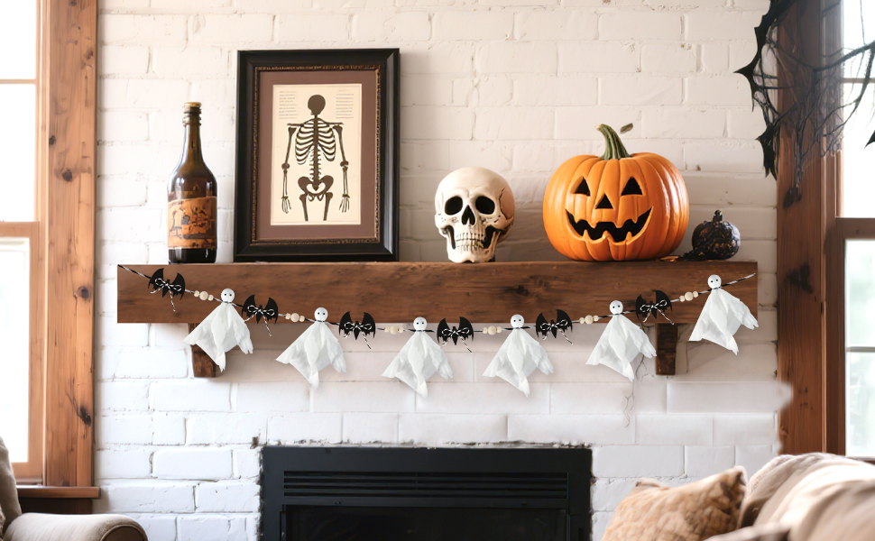 vintage halloween decor,ghost decor