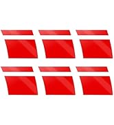 yorpyep 6 PCS Wheel Rim Decals, Reflective Warning Personalized Stripe Decoration Decals, Waterpr...