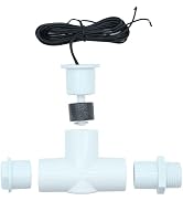 SS1 Condensate Overflow Switch, SS1 Float Switch with 3/4 Inch Adaptor and 6FT Wire, HVAC Overflo...