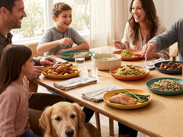 deep plates plastic plates kitchen essentials apartment essentials new home essentials snack plates