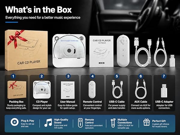 Car CD Player for CD Lovers