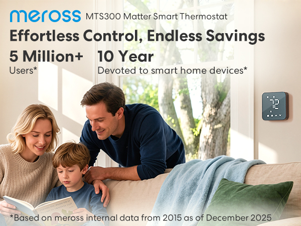 black smart thermostat