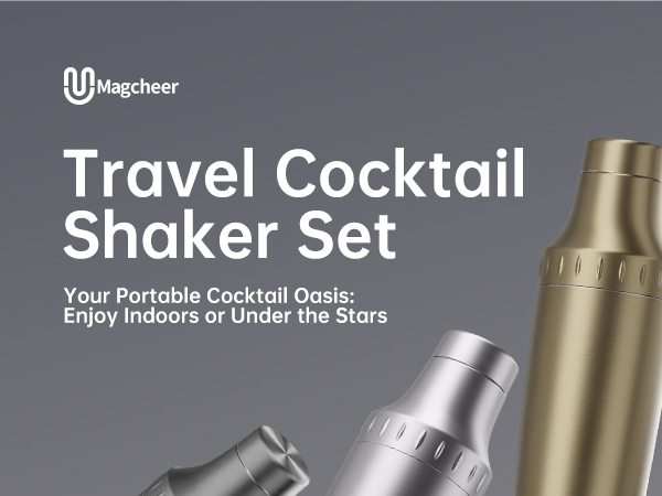 travel cocktail shaker set
