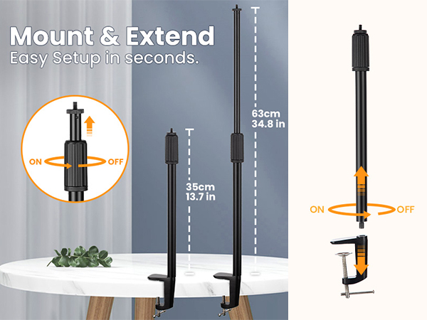 Camera Desk Mount Webcam Stand