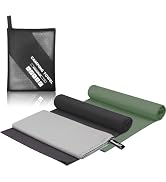 Wuwahold Camping Quick Dry Towel Set, Microfiber Lightweight Sport Towels with Mesh Bag, 3 Pack T...