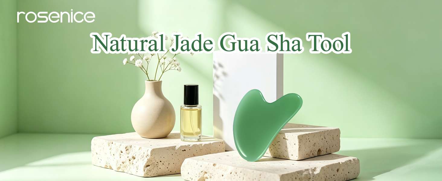 Gua Sha Facial Tools - Guasha Tool for Face, Face Sculpting Tool, Neck Massager, Double Chin Reducer