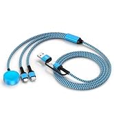 for Apple Watch Charger, 3 in 2 USB C Cable for iPhone Charger, 6FT Multi Fast Charging Cable, US...