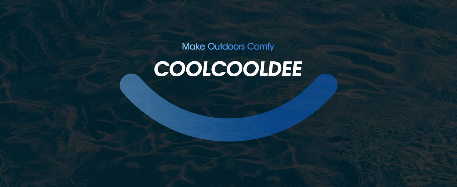 COOLCOOLDEE Inflatable Pool Float Lounge with Canopy