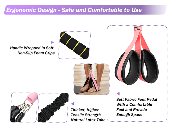 resistance bands with handles