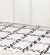 ALIUNI SHELF LINER DRAWER LINER CABINET LINER WHITE STRIPES